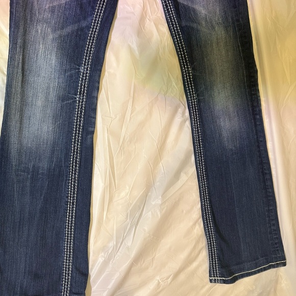 BKE Dark Blue Boot Cut Women's Jeans - Picture 4 of 12